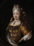 unknow artist Portrait of Elisabeth Farnese (1692-1766), Queen consort of Spain Spain oil painting artist